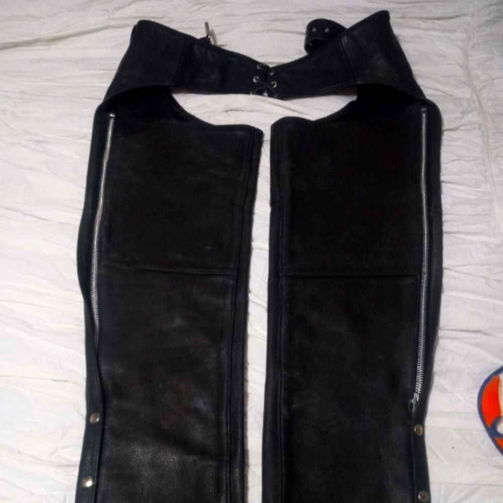 genuine leather chaps